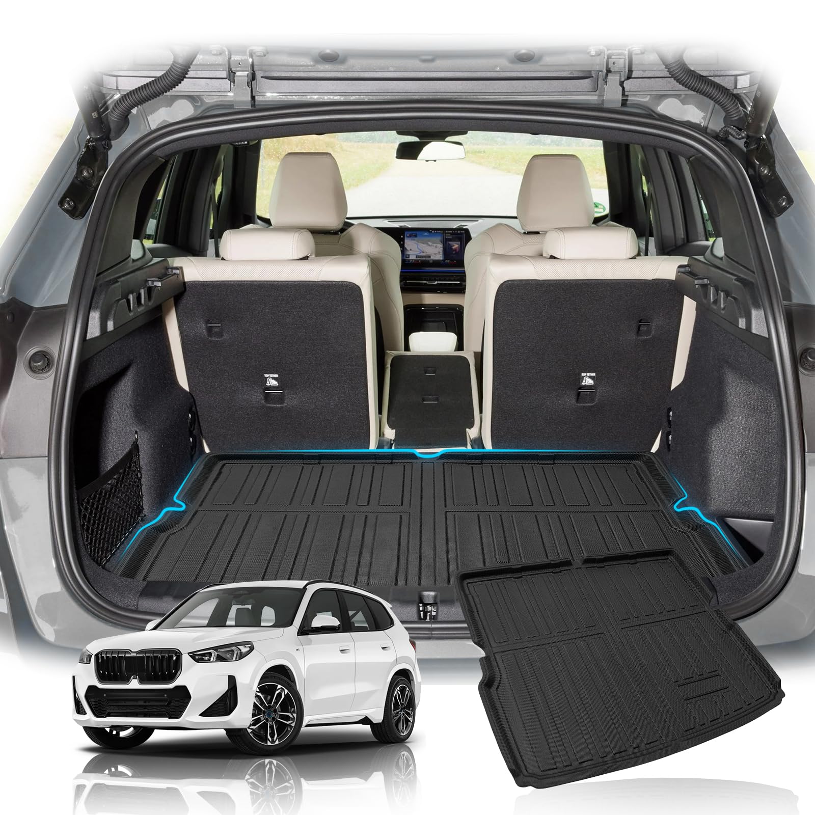 Vasca Bagagliaio Su Misura Sixtol Per BMW Serie 6 Touring – Protezione Anti Graffio E Anti Macchia Per Cani