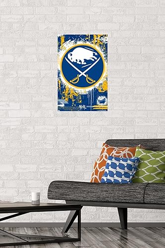 Miniatura 2 de Trends International NHL Buffalo Sabres - Póster de pared con logotipo Maximalist 23