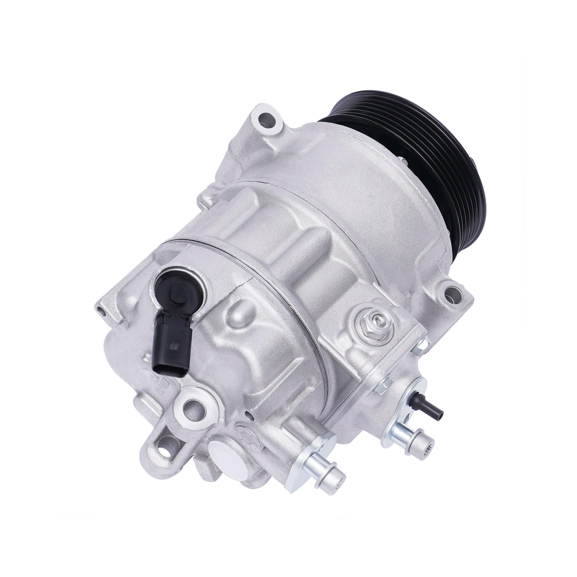 AC Compressor Clutch Kit 12V Car AC Compressor OE 1K0820803 for Vehicle Refrigeration Air Conditioning Compressor