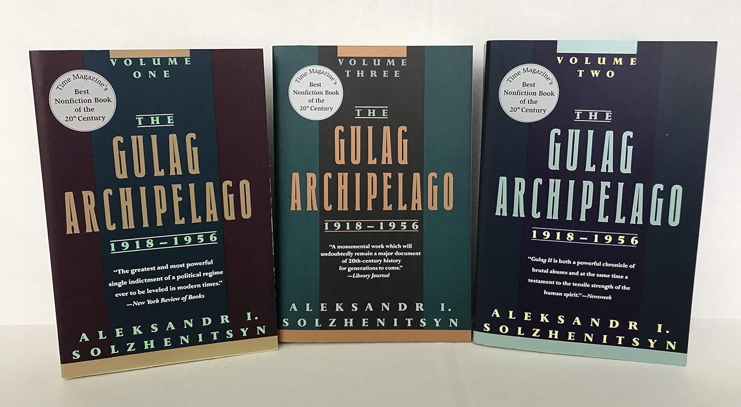 Buy The Gulag Archipelago, 19181956 Three Volume Set Book Online at