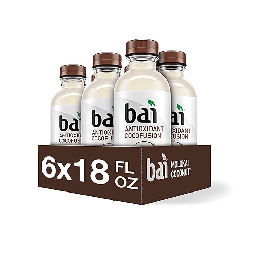 Miniatura 233 de Bai - Puna coco piña - Agua con sabor a coco y piña, bebida con infusión antioxidante, botellas de 18 onzas líquidas, paquete de 6
