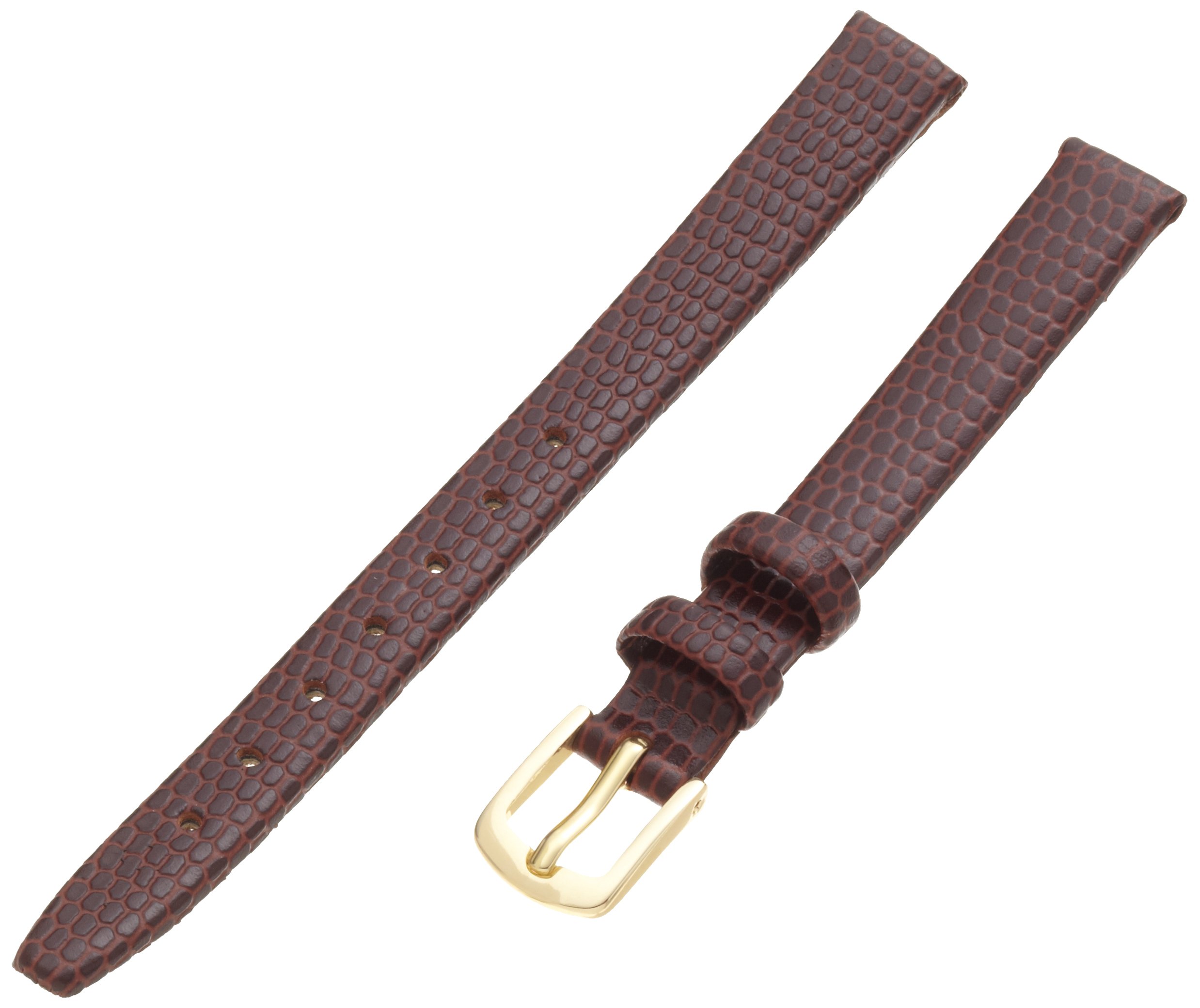 Hadley-Roma Women's 12mm Watch Strap, Color:Brown (Model: LSL706RB 120)
