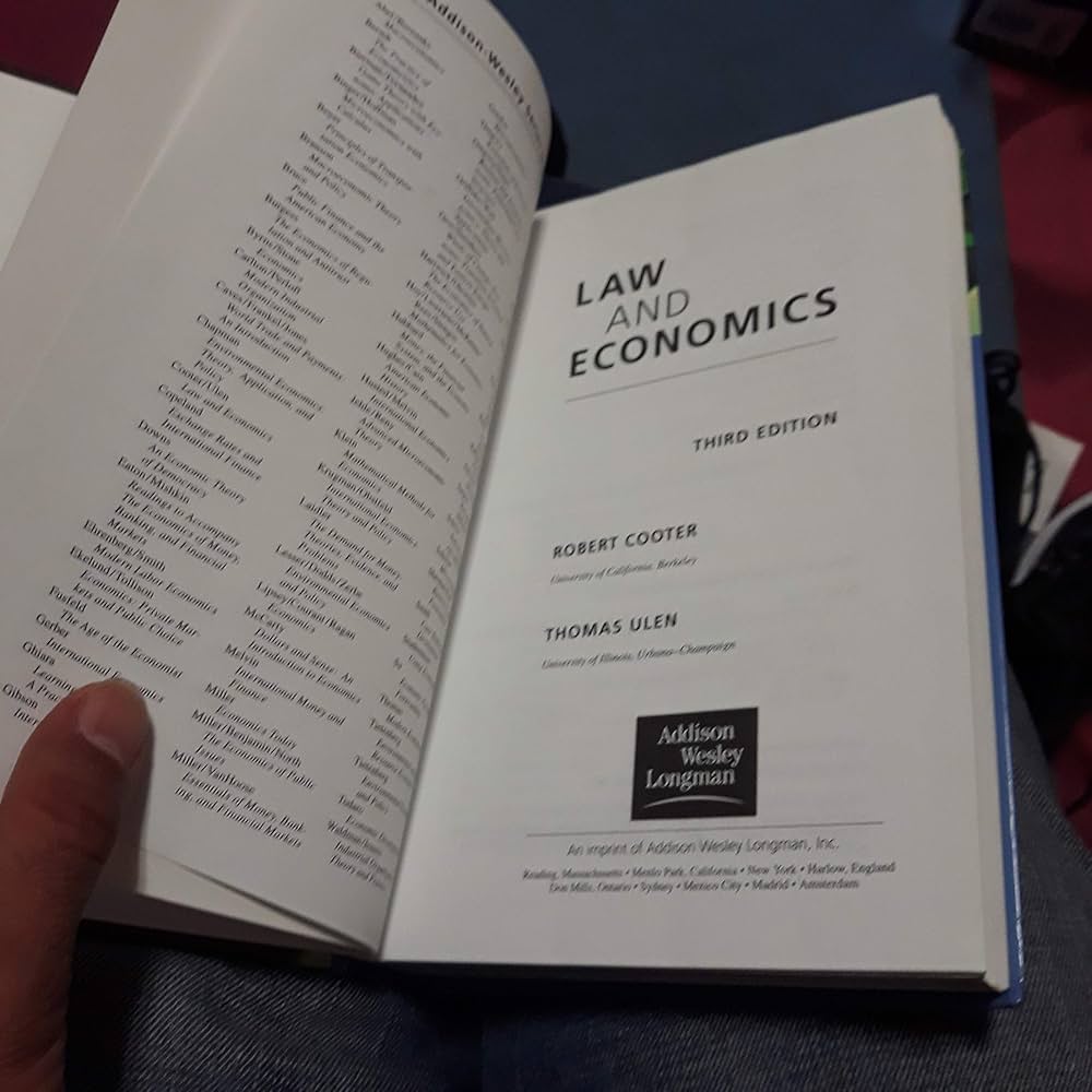 An Introduction to Law and Economics 第五版 Law and Society 5th edition | 9781138215917, 9781315443102