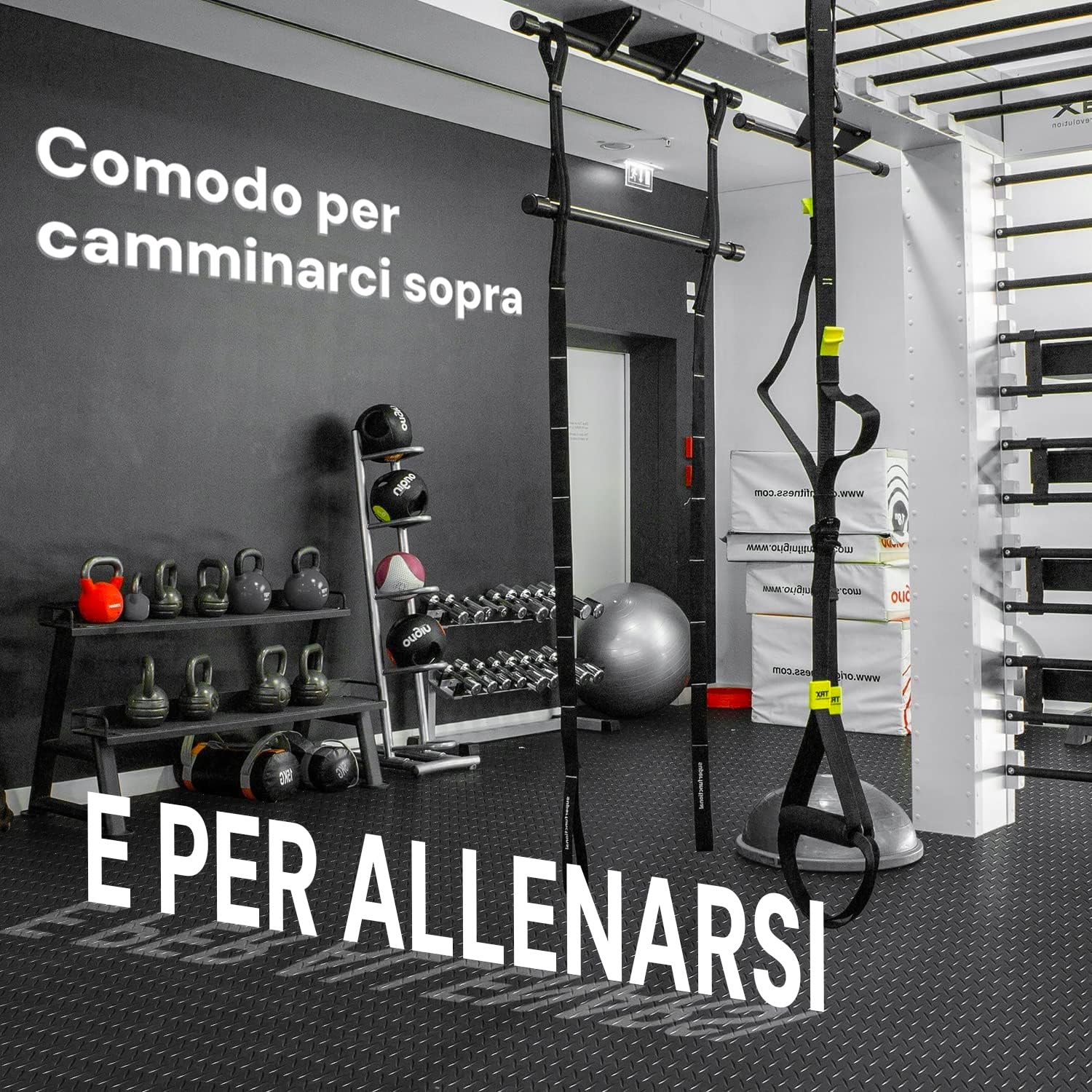 Avilia Tappetino Defaticante per Prevenire Affaticamento in Officine e Garage - Tappeto di Protezione Pavimenti in Schiuma EVA, Resistente all'Acqua, 117x236cm