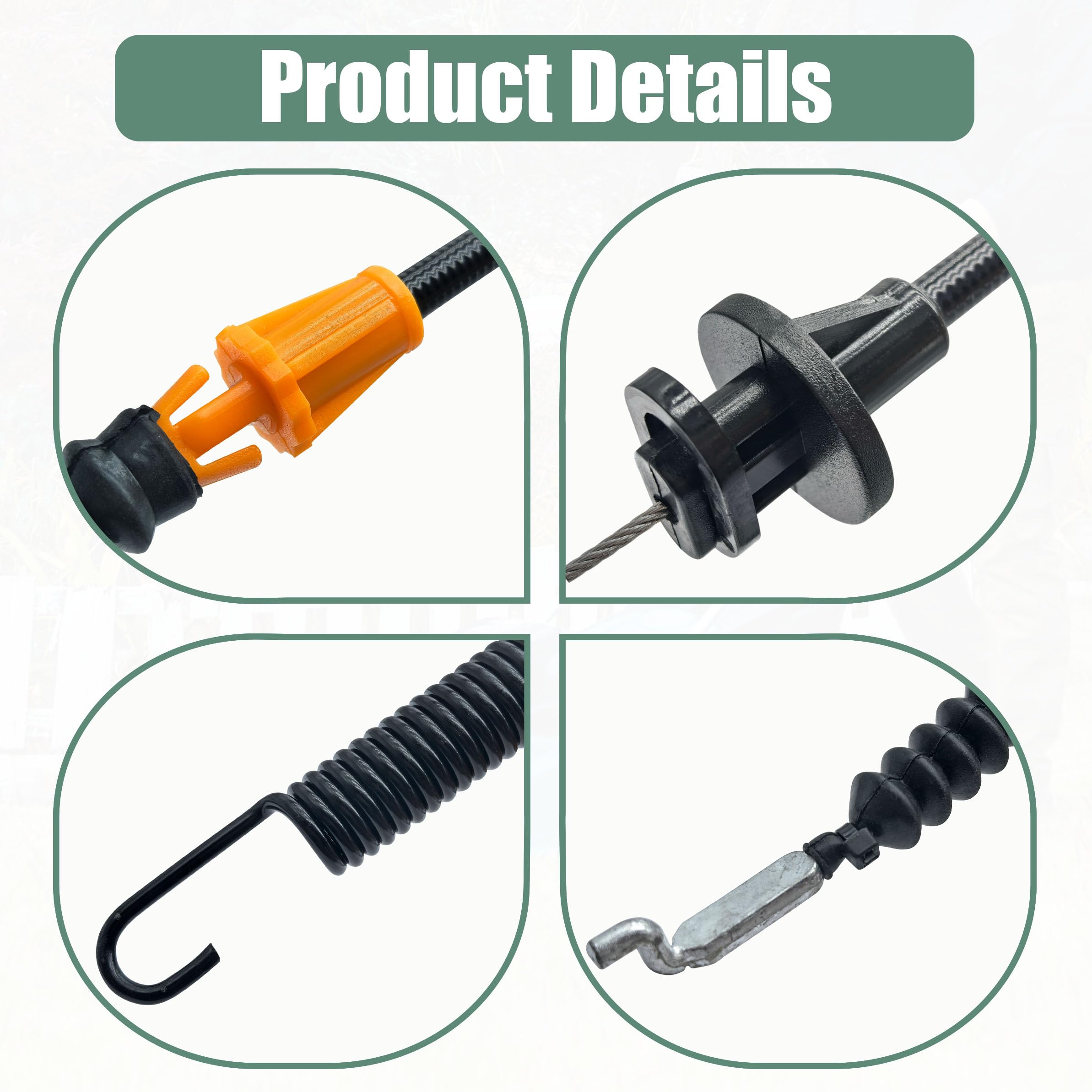 Lawn Mower Parts Deck Engagement Cable For Troy Bilt Pony Bronco