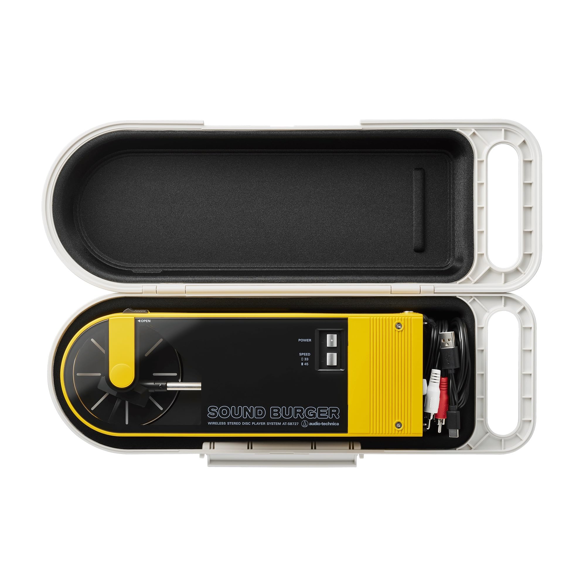Audio-Technica AT-SBC1-WH Sound Burger Case, Weiß