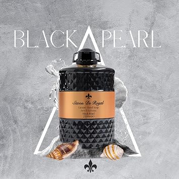 Savon de Royal Luxury Vegan Sıvı Sabun Black Pearl 2500 ml 1 Paket (1 x 2500 ml)