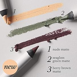 Julep When Pencil Met Gel Sharpenable Multi-Use Longwear Eyeliner Pencil - Seaglass Green Matte - Transfer-Proof - High Performance Liner