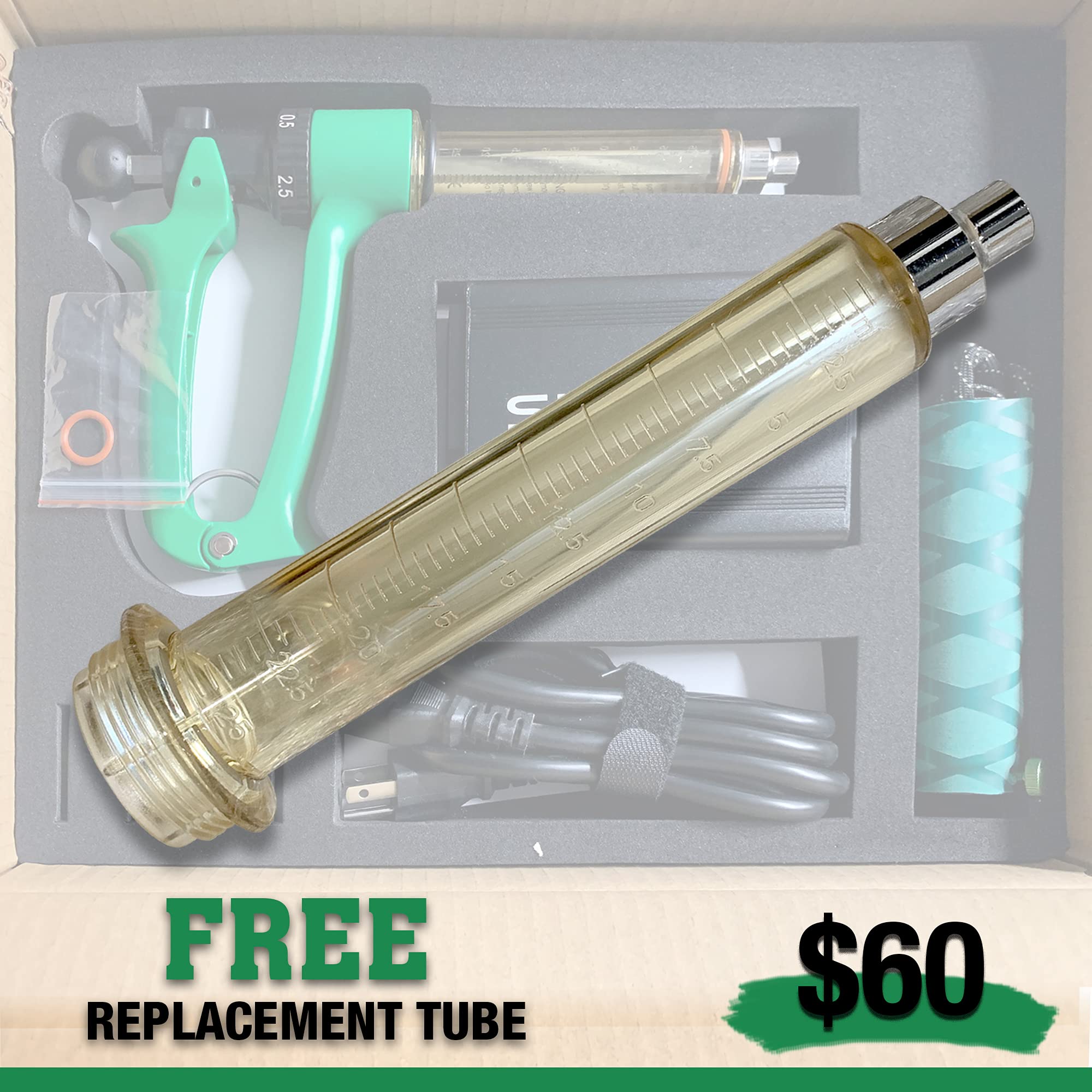 Sharrb Cartridge Filler Syringe Oil Cartridge Semi Automatic Gun