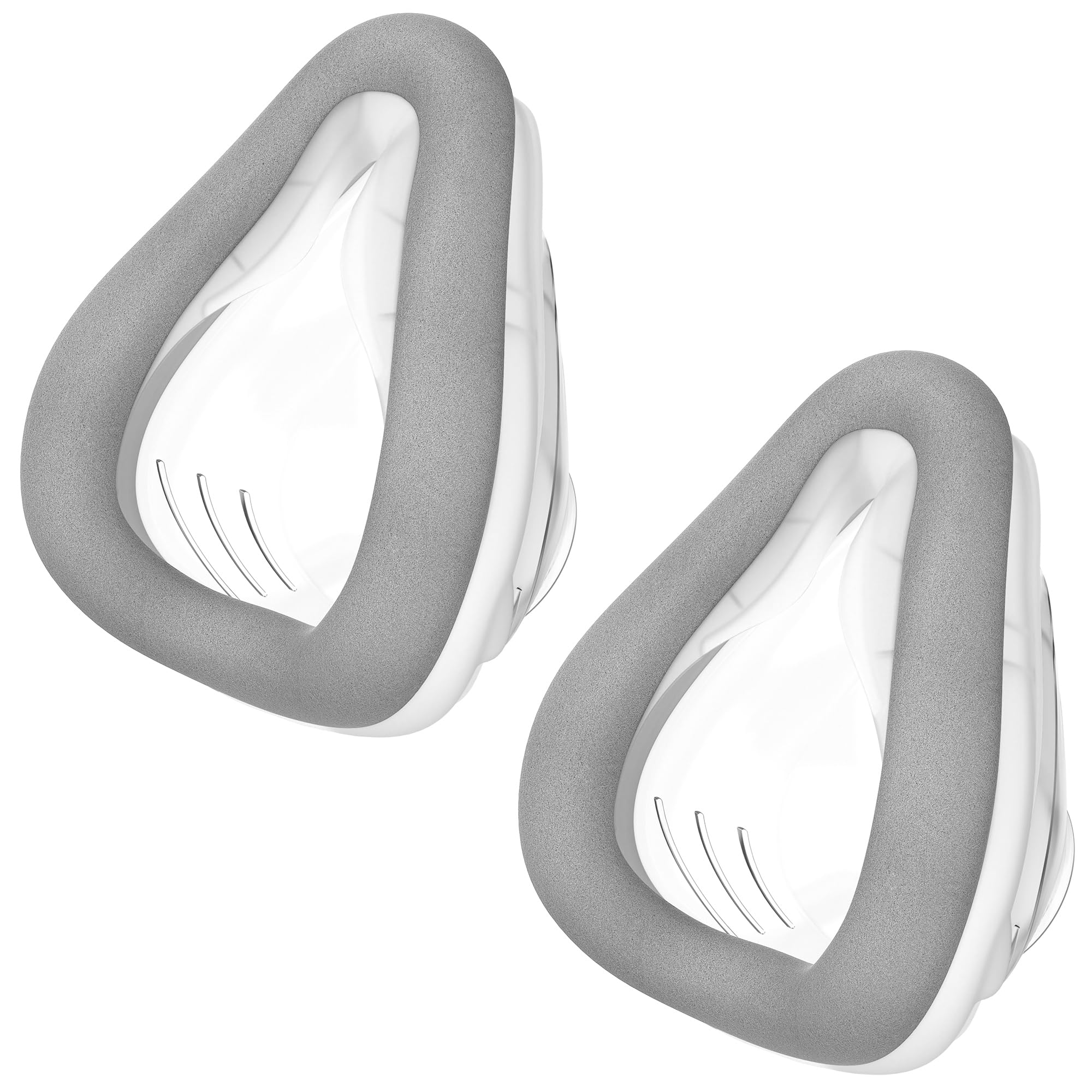 Photo 1 of ***FACTORY SEALED***2PCs Replacement Cushion (L) for Airtouch F20 with Memory Foam, Updated F20 Cushion for Full Face, ItAll Supplies for CPAP Users (Large)***FACTORY SEALED***