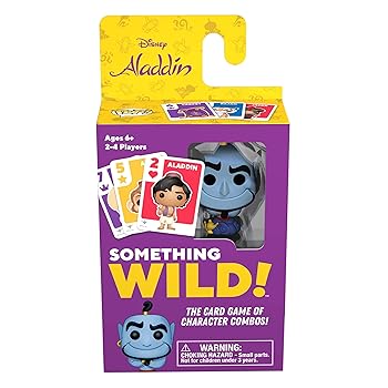 Funko Something Wild Disney Aladdin Genie Family Card Game
