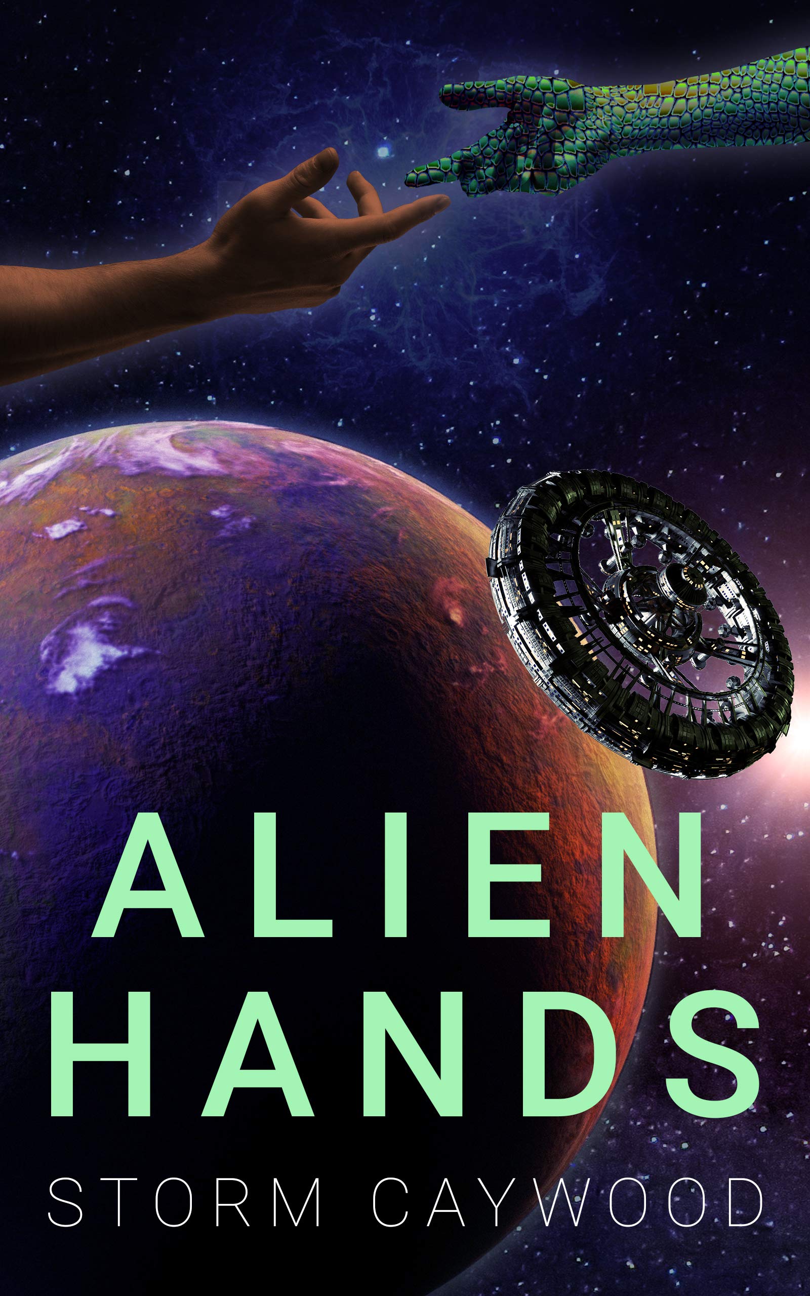 Alien Hands: An Interstellar M/M Romance (Alien Love Book 1)