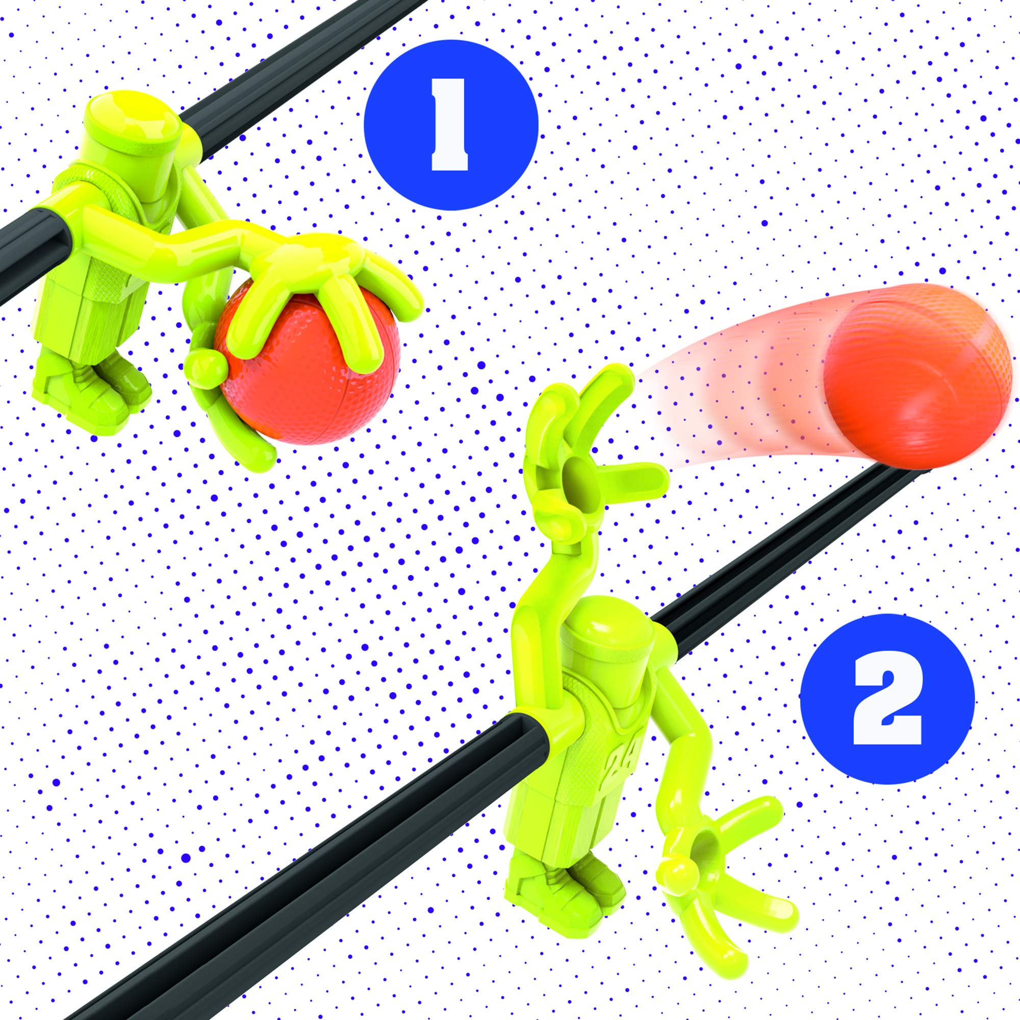 Hasbro Foosketball Game, The Foosball Plus Basketball Shoot and Score, gioco da tavolo non cercato per bambini dagli 8 anni in su, per 2 giocatori, versione inglese e francese
