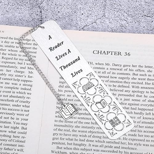 Miniatura 2 de Marcapáginas para mujeres amantes de los libros regalo inspirador de graduación para personas mayores adolescentes niñas niños mujeres amigos regalo