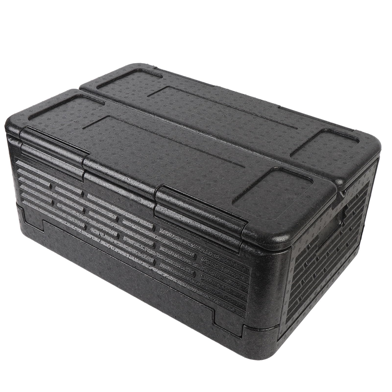 Aramox Caja Aislante para Alimentos, Caja de Aislamiento Térmico Plegable EPP, Gran Capacidad de 60 Litros, Retención de Temperatura, Diseño Liviano Plegable para Acampar, Picnic, Reuniones