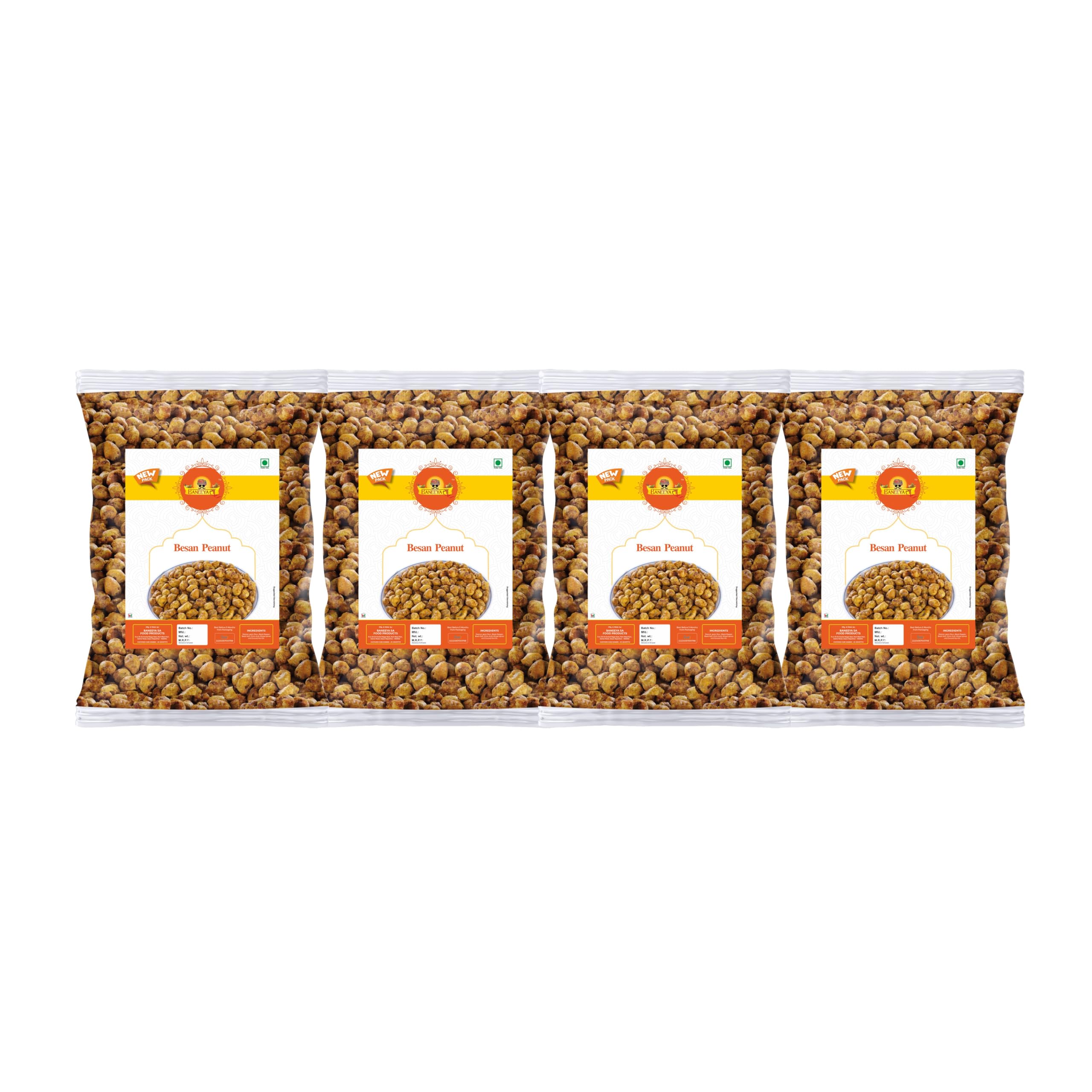 Baneeya Sa Spicy Peanuts | Besan Moongfali Daane | Java Nuts Ready to ...