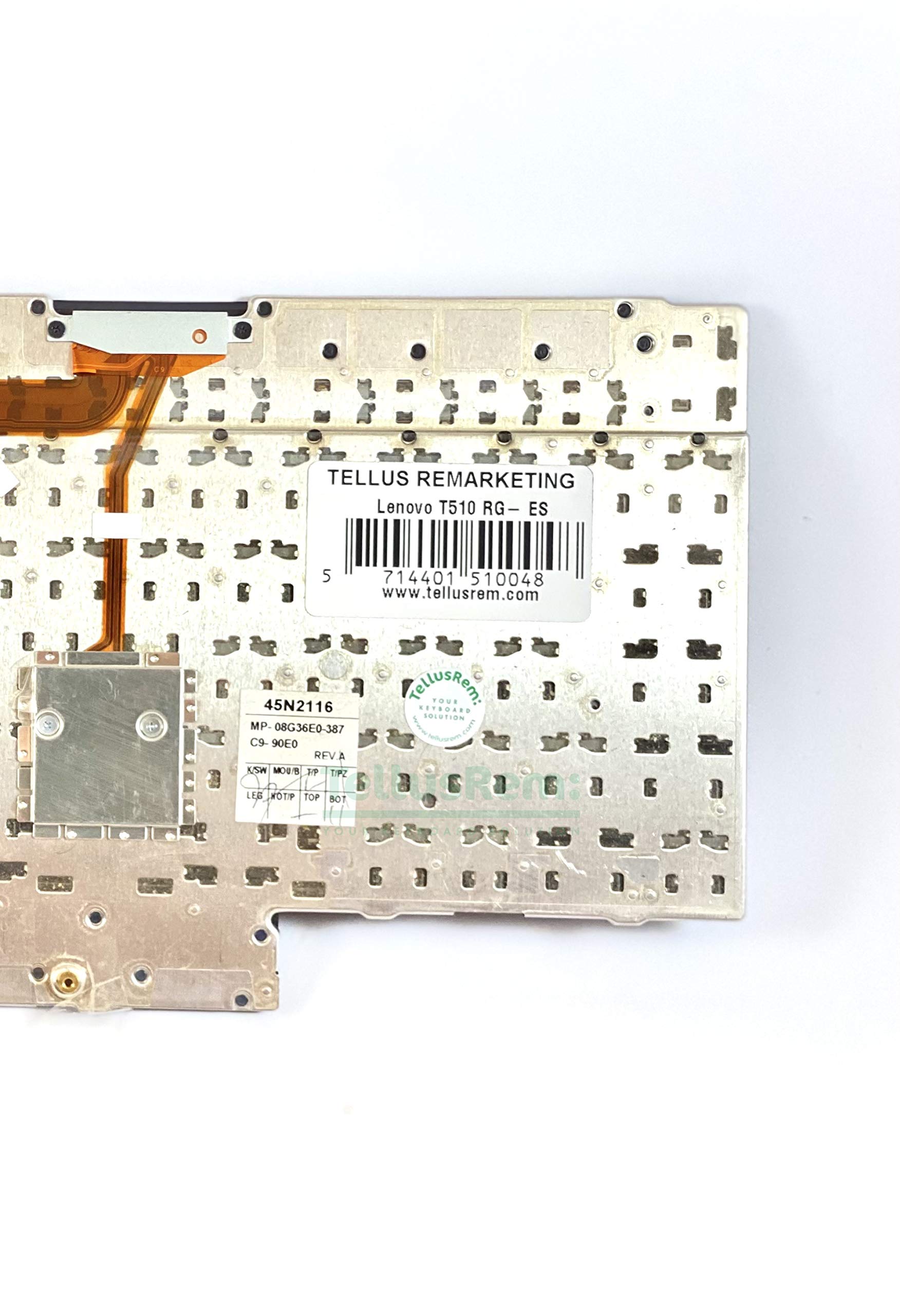 Teclado de respuesto Español retroiluminado para Lenovo Thinkpad T431 T431S E431 T440 T440P T440S E440 L440 T450 T450S T460 L450 T440E