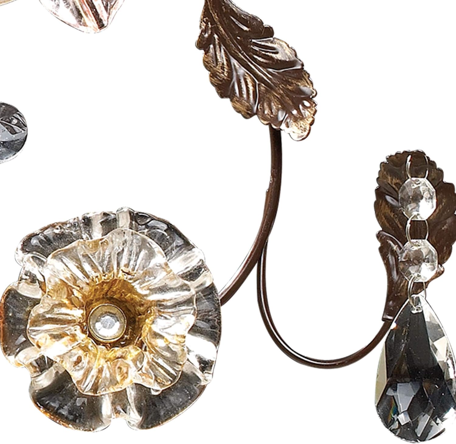 Top Brands Elk 20075/3 Cristallo Fiore 3-Light Vanity In Deep Rust Review Elk 20075/3 Cristallo Fiore 3-Light Vanity In Deep Rust