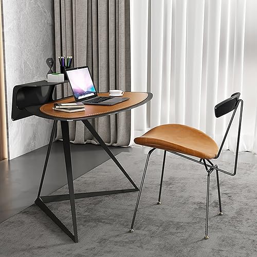 Miniatura 7 de Escritorio moderno y ligero de lujo para escribir escritorio de oficina en casa mesa de estudio para computadora portátil mesa de trabajo con