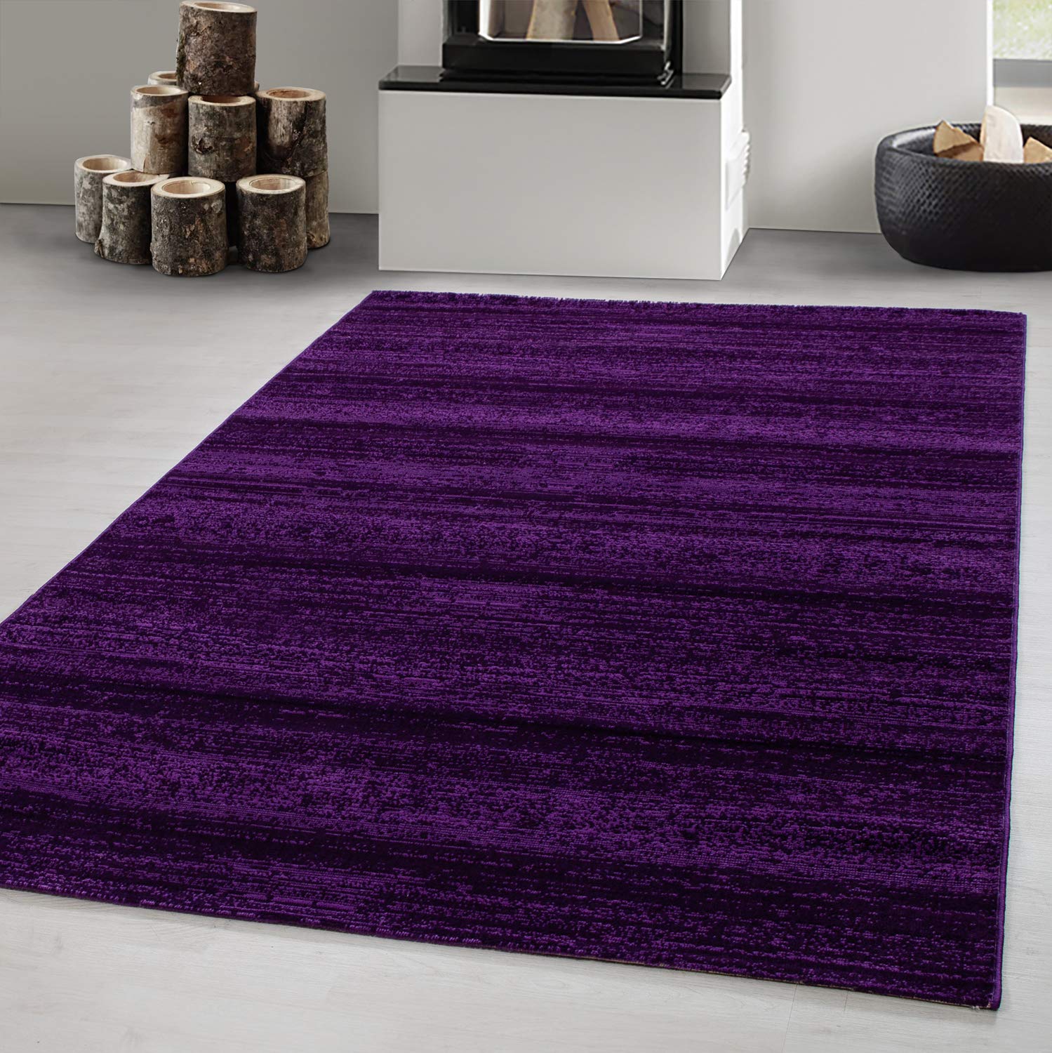 Carpetsale24 Teppich Kurzflor Einfarbig in vielen Größen Moderner Teppich für Wohnzimmer Schlafzimmer Flur Küche Esszimmer Kinderzimmer Pflegeleicht Weich