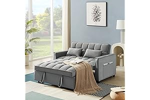 3-in-1 Convertible Sleeper Sofa That Transforms Your Space Effortlessly