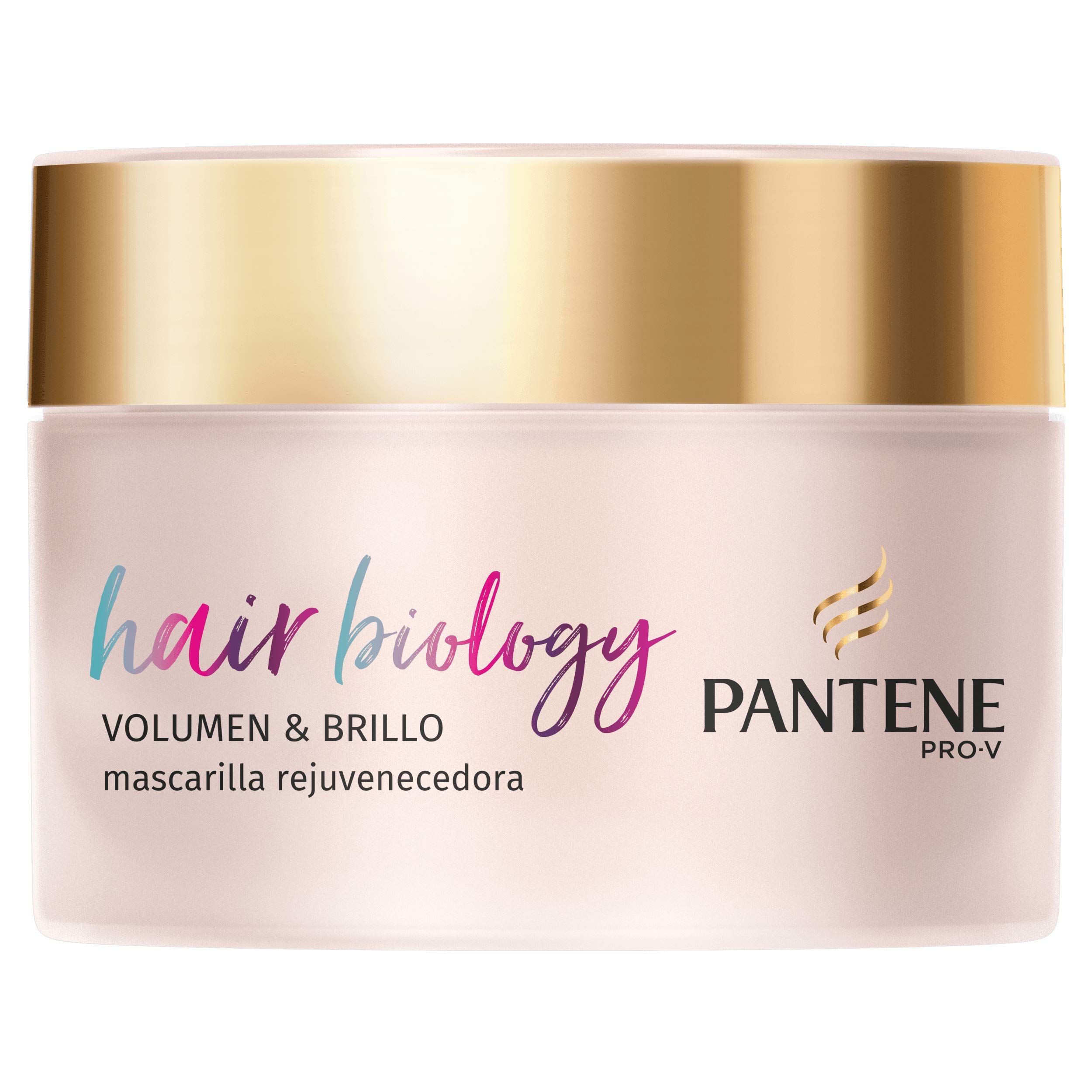 PantenePro-V Hair Biology Volume & Shine Mask 160 ml, for Fine or Bleached and Dyed Hair