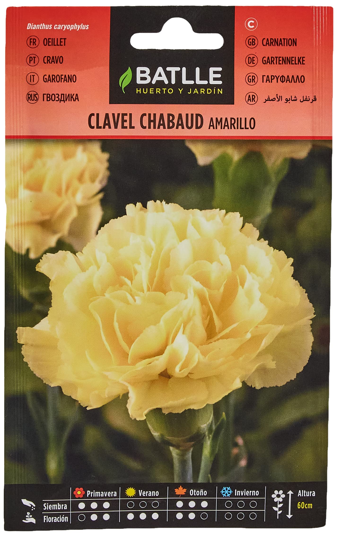 Semillas Batlle Clavel Chabaud AMARILLO
