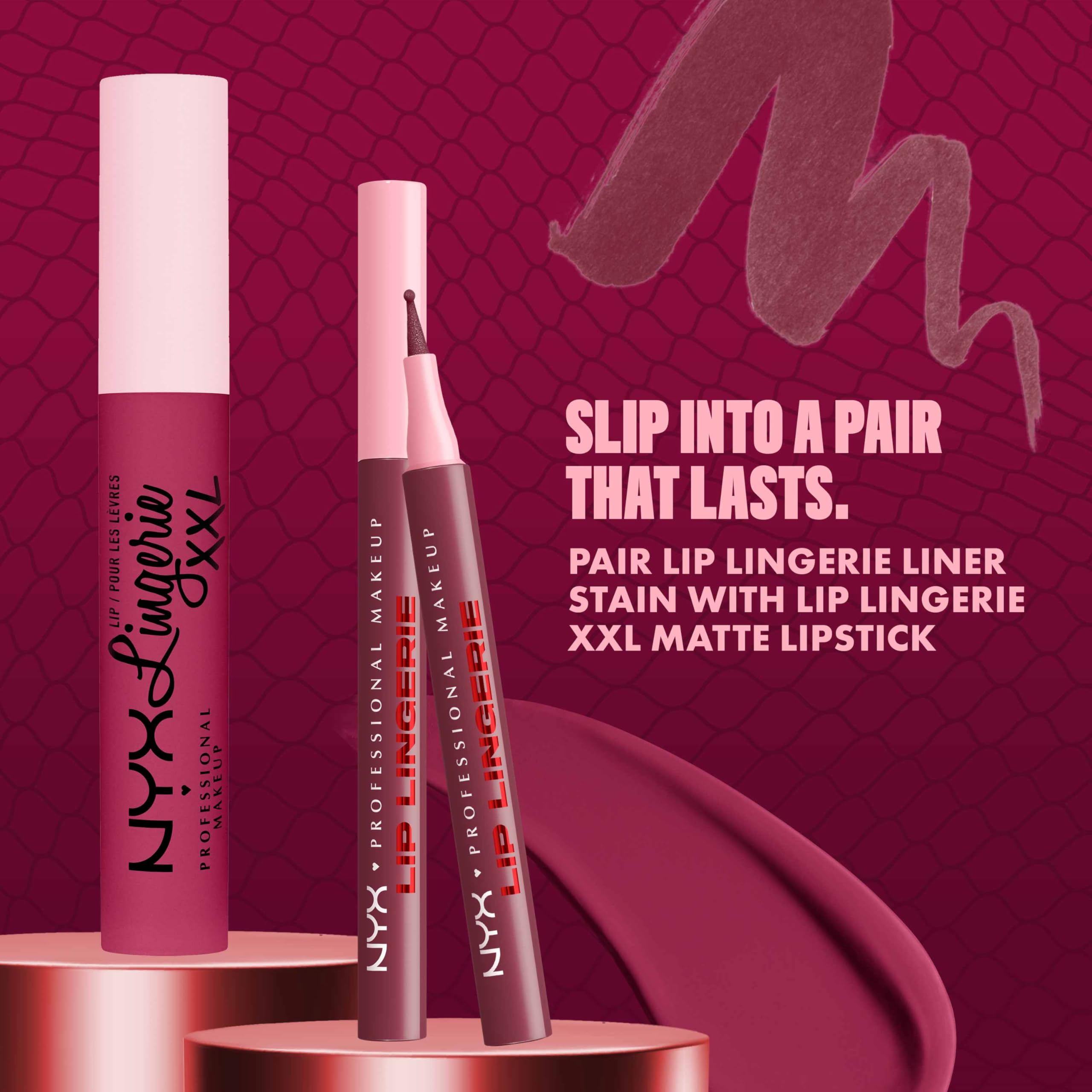 NYX Professional Makeup Lip Lingerie Lip Liner Stain Seamless All Day Stain Waterproof Up to no good