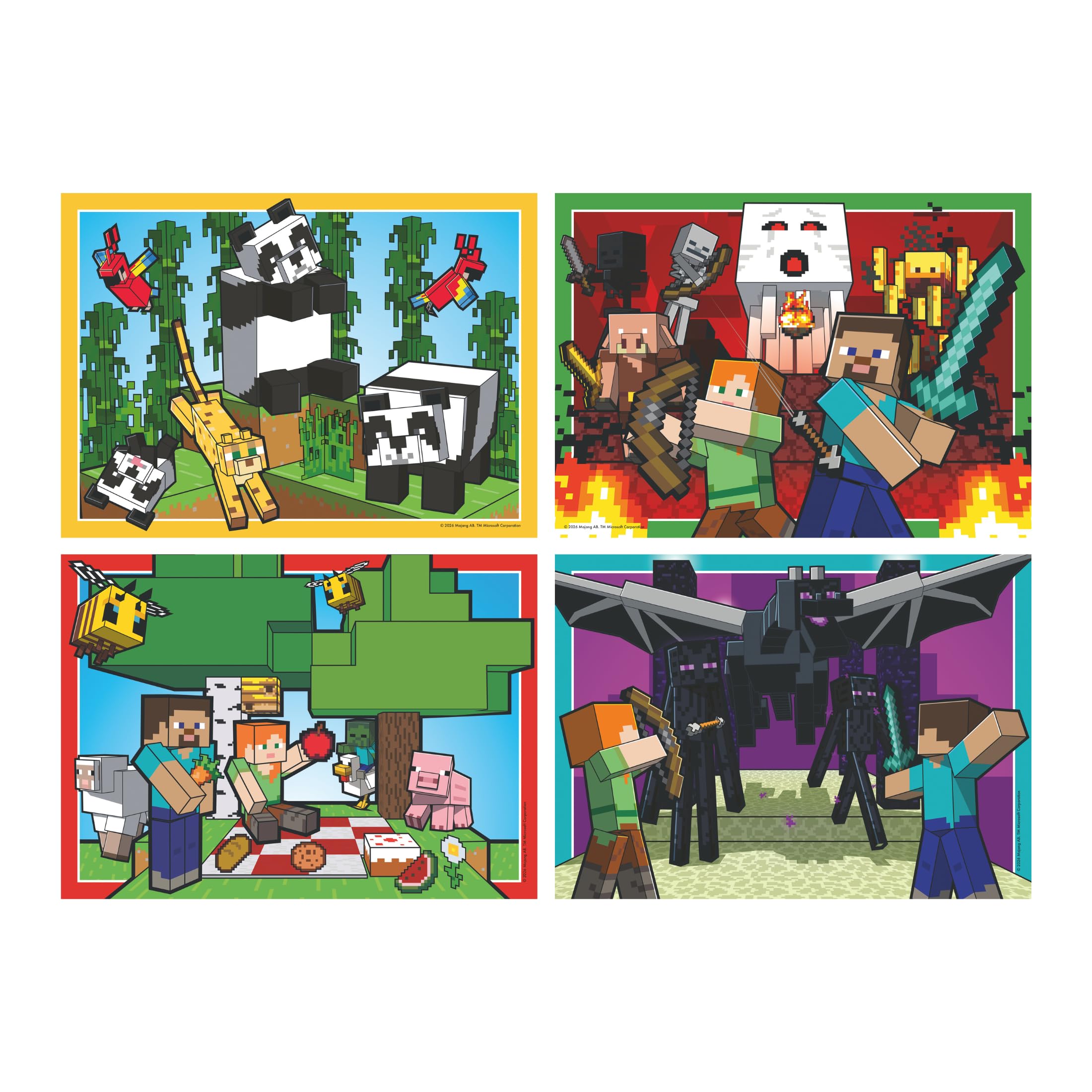 Ravensburger - Puzzles XXL Minecraft | Puzzle 6 Años O Más | Regalo Niño 6 Años O Más De 100 Piezas | Rompecabezas Niños De 36 X 49 Cm Puzzle — view 13