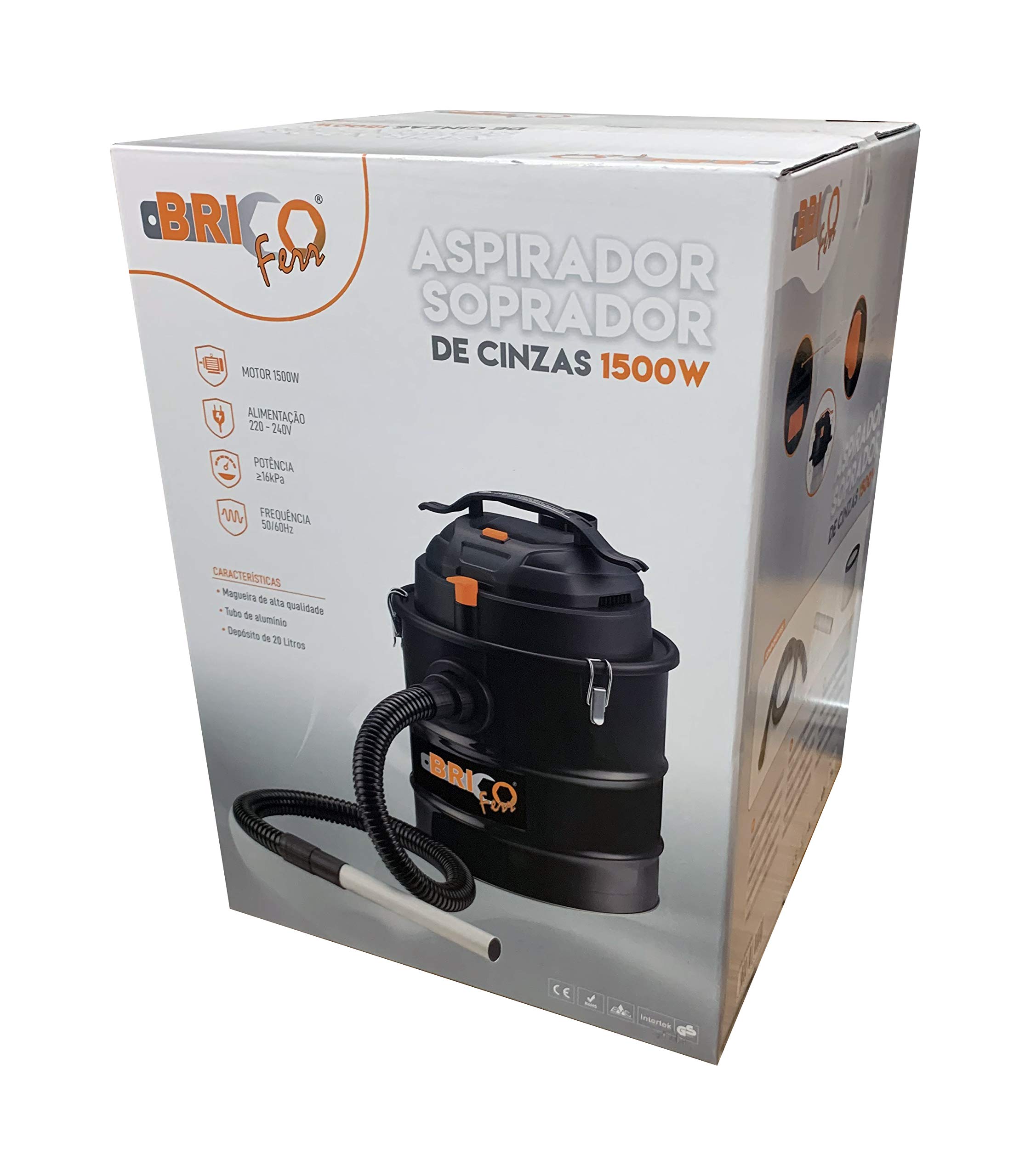 Aspirador y Soplador 20L de Cenizas