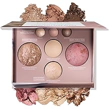 The Best of the Best Baked Palette - Full Size - Includes Bronzer, Blush, 2 Highlighters and 3 Eyeshadows - Travel-Friendly