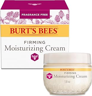 Burt's Bees Renewal Firming Face Cream with Bakuchiol - Natural Retinol Alternative, Anti-Aging Moisturizer, 1.8 oz