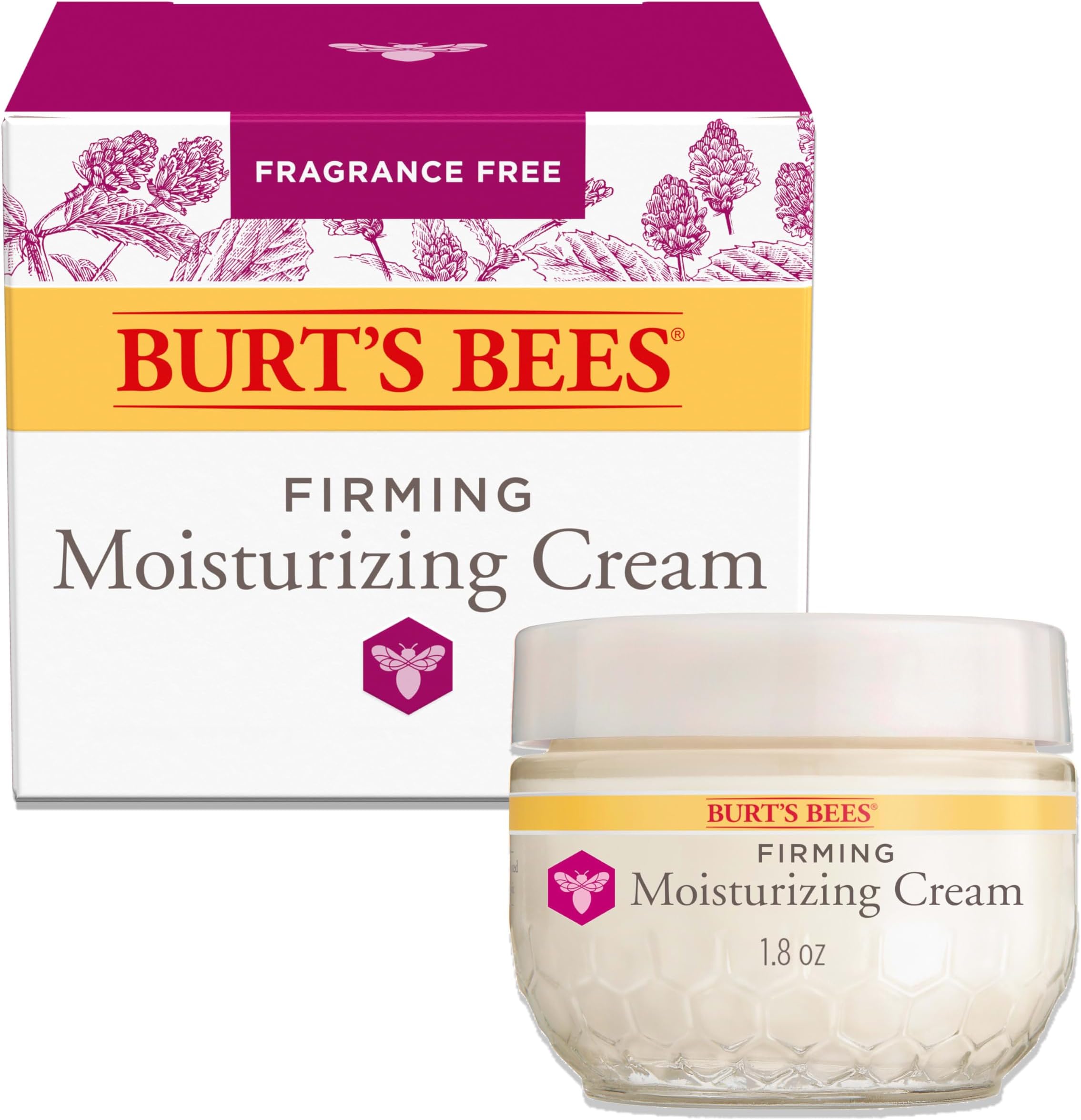 Renewal Firming Face Cream, Anti-Aging Retinol Alternative, Moisturizing Natural Origin Skin Care, 1.8 Ounce