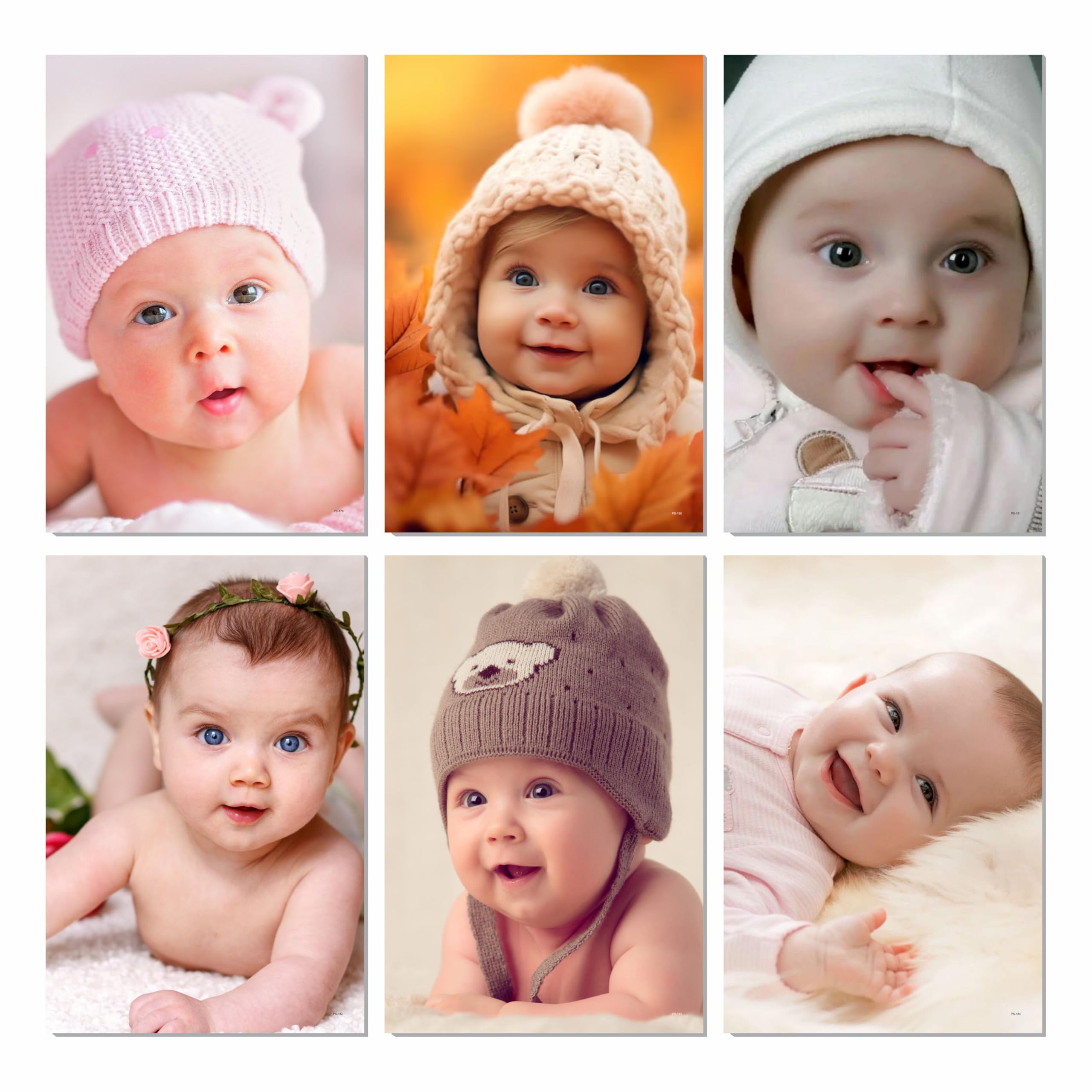 ESCAPER Cute Baby Poster for Pregnant Women (12 x 18 inch), Baby Photos for Wall, Baby Posters for Room Pregnant Women, Baby Pictures for Pregnant Women (Jumbo Pack 6 Posters (No. 179 to 184)) (B0DB5YNVV6) Amazon Price History, Amazon Price Tracker