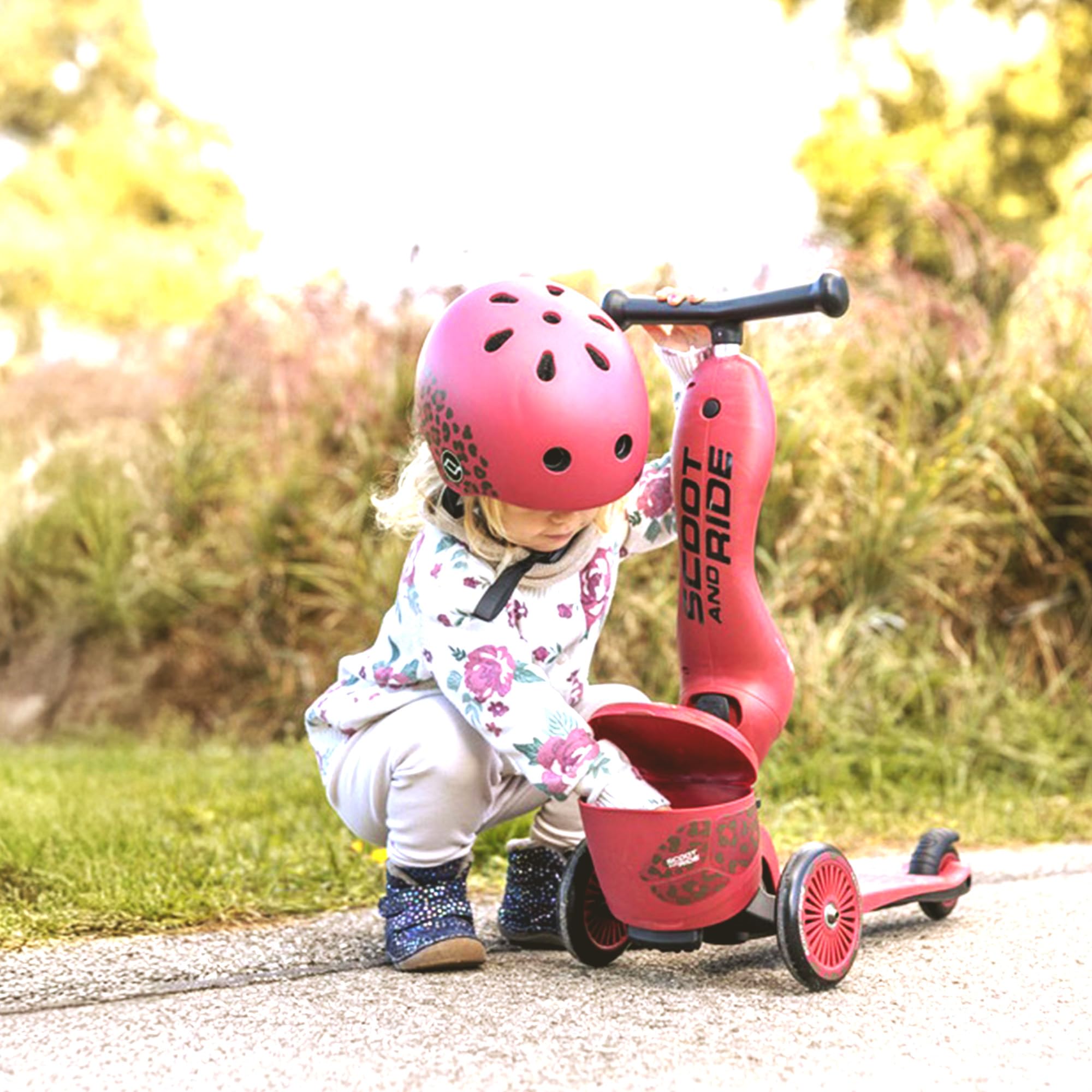 Scoot & Ride Highwaykick 1 Lifestyle Wildcat rower biegowy i hulajnoga dla dzieci 1-5 lat 50 kg