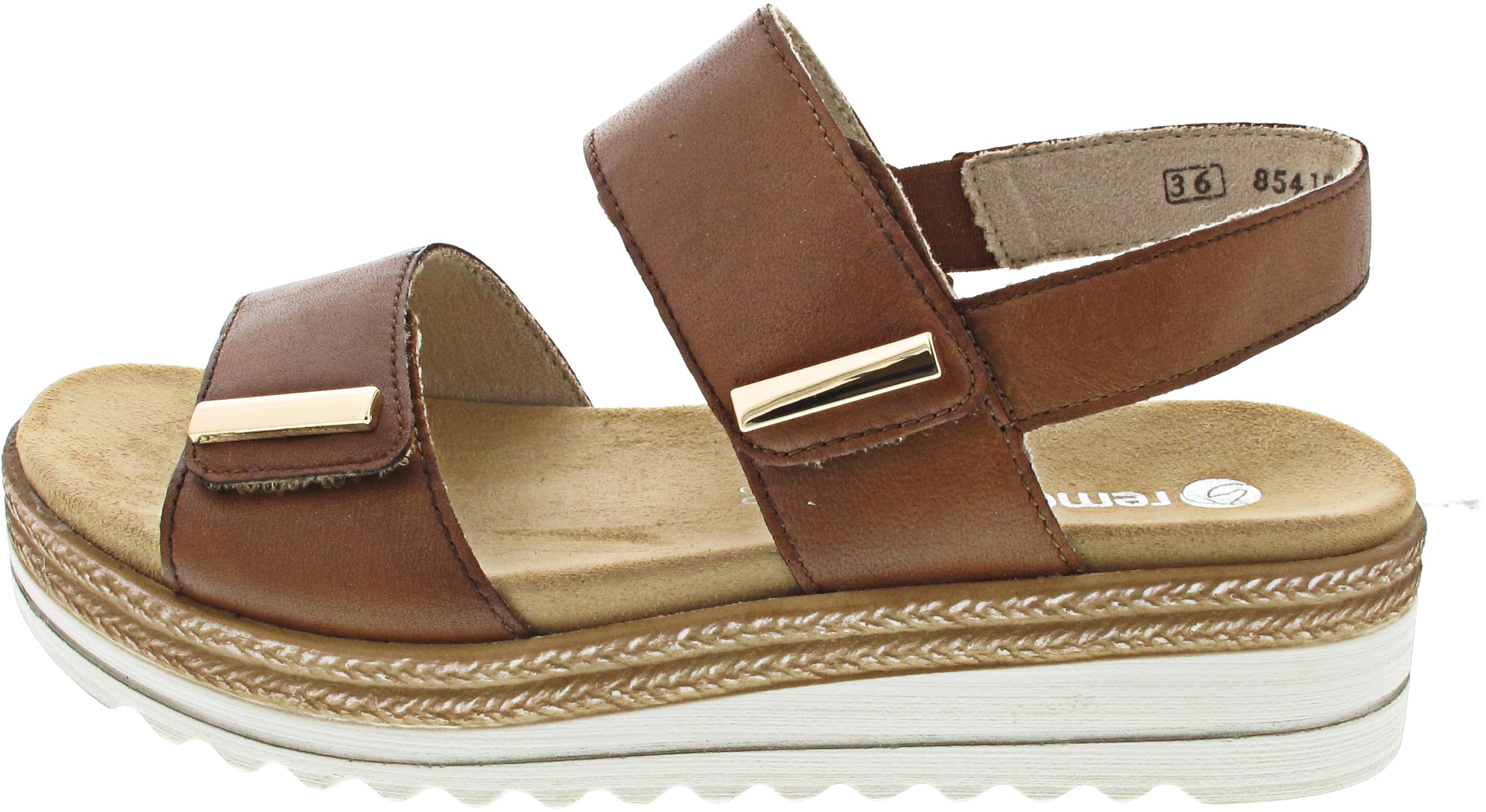 Remonte Damen Riemchensandalen D0Q59, Frauen Sandalen,lose Einlage