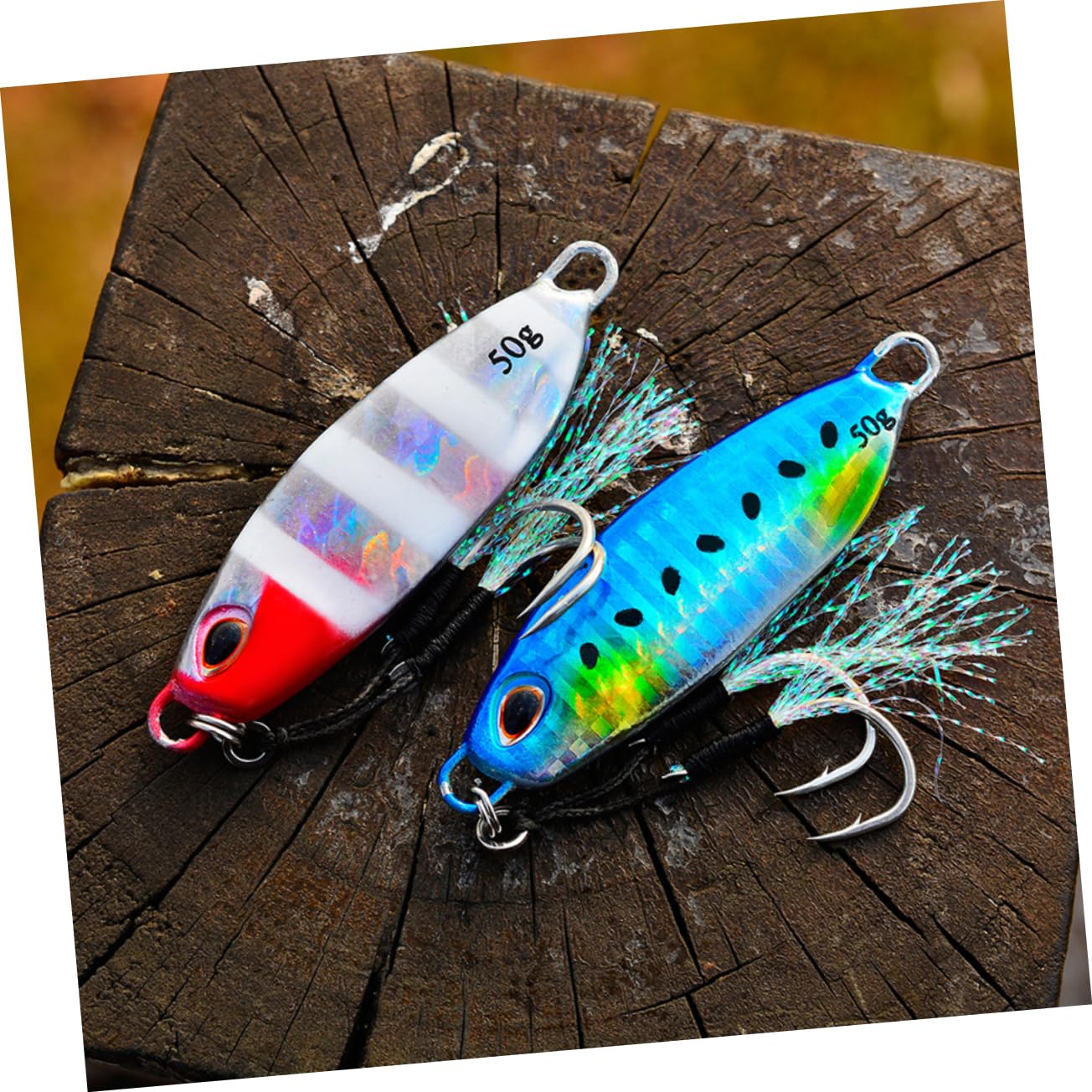 Toddmomy 5 Pezzi Esche da Pesca Metalliche Lure Riflettenti a Forma di Pesce per Pesca Outdoor Esca Creativa Affondante di Artificiali Resistenti e Realistici per Spinning e Surfcasting