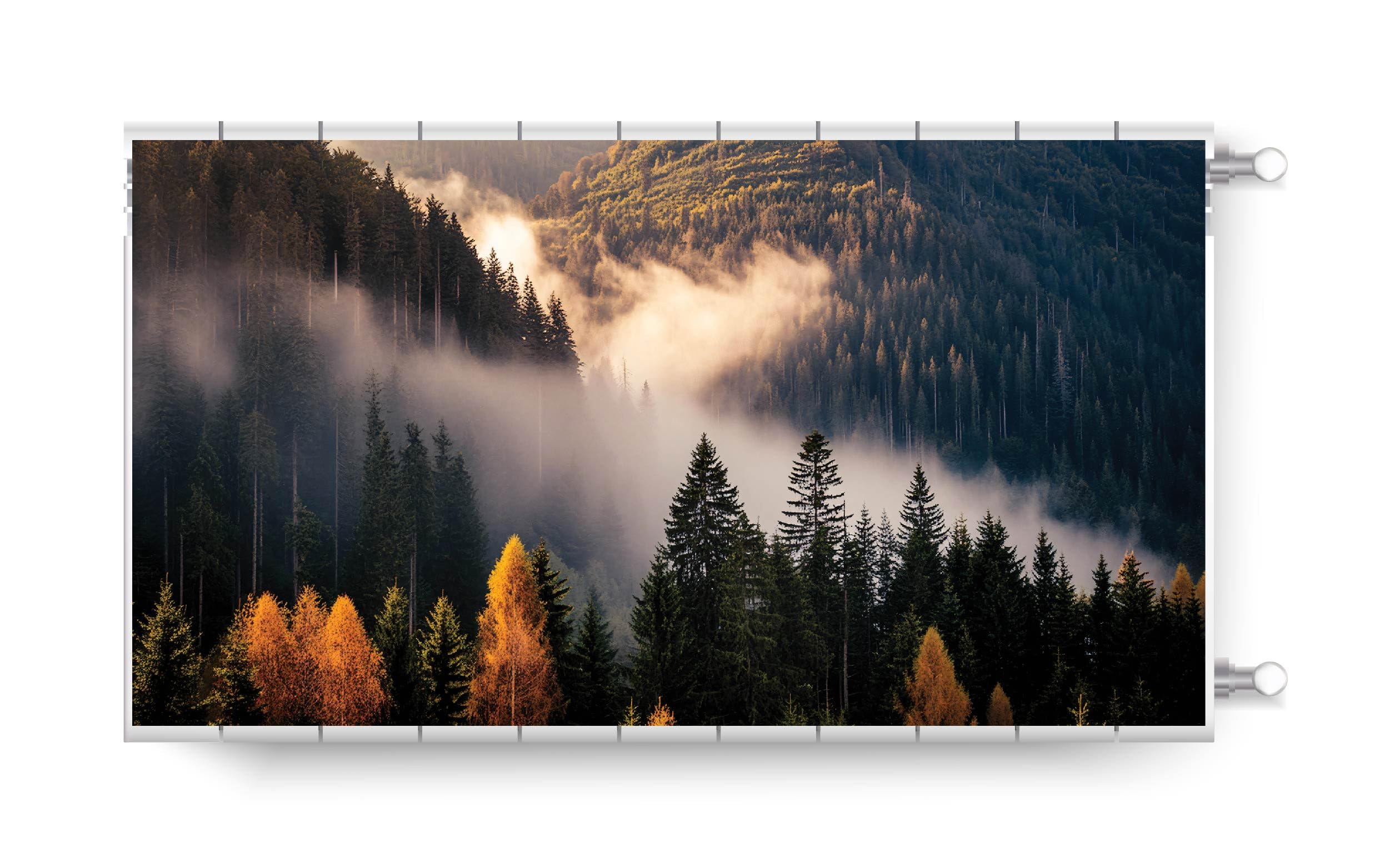 JAROGRAF Magnetic Radiator Cover – Decorative Interior Radiator Mat, Easy No-Drill Installation, and Designs