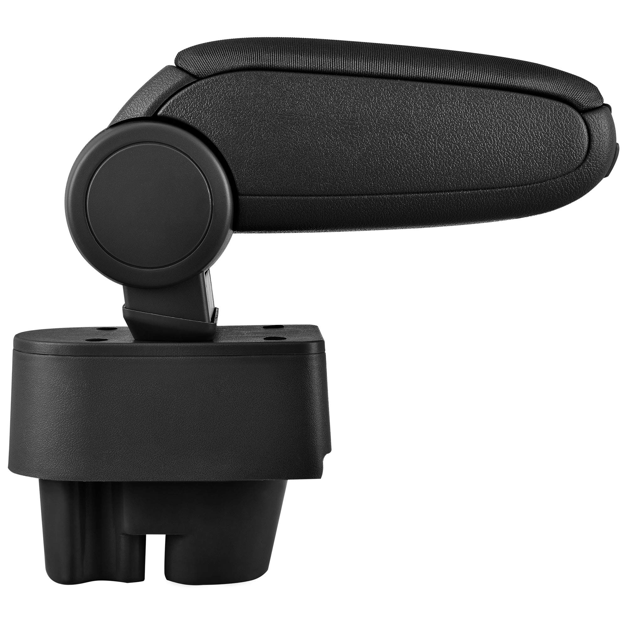 Reposabrazos central para 207 | Accesorio de consola de almacenamiento y reposabrazos con compartimento organizador | Pieza de repuesto interior de coche | Tela negra