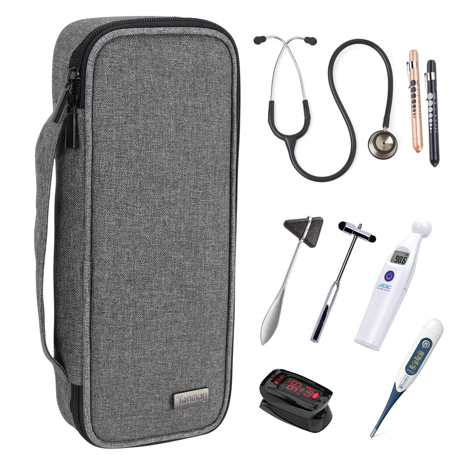 Teamoy Stethoscope Case, Stethoscope Carrying Bag Compatible with 3M