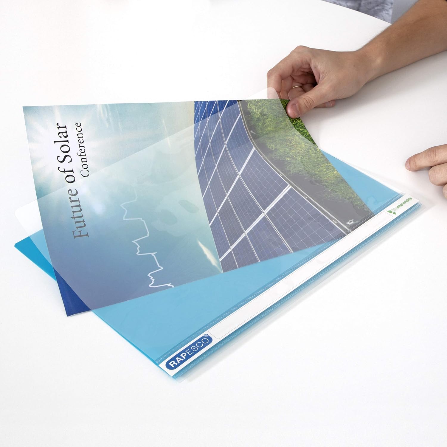 Rapesco ECO Report File, A4 (White)