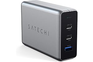 Satechi 75W Dual Type-C PD Travel Charger