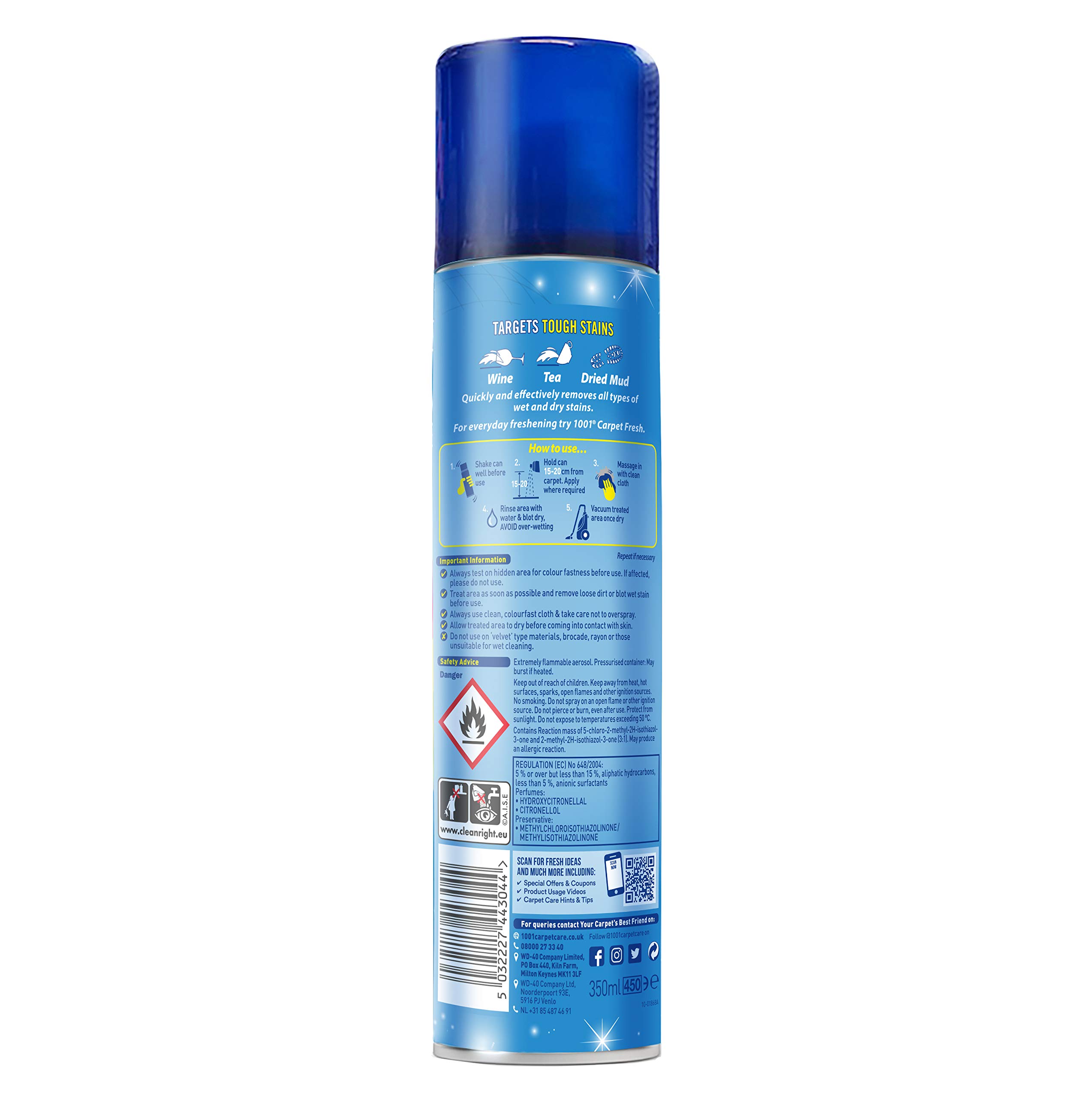1001 Carpet mousse 350 ml