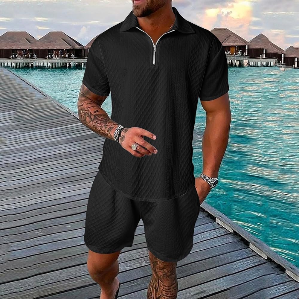 Amazon | [Shopyruder] メンズセットアップ夏 ジャージ