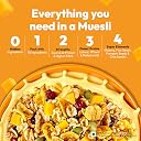 True Elements Mango Mojo Muesli 350 g with Alphonso Mango | Healthy Breakfast Cereal | High Fiber, Protein Rich | Rolled Oats, Seeds & Grains | No Added False Claims | Limited Edition gallery image