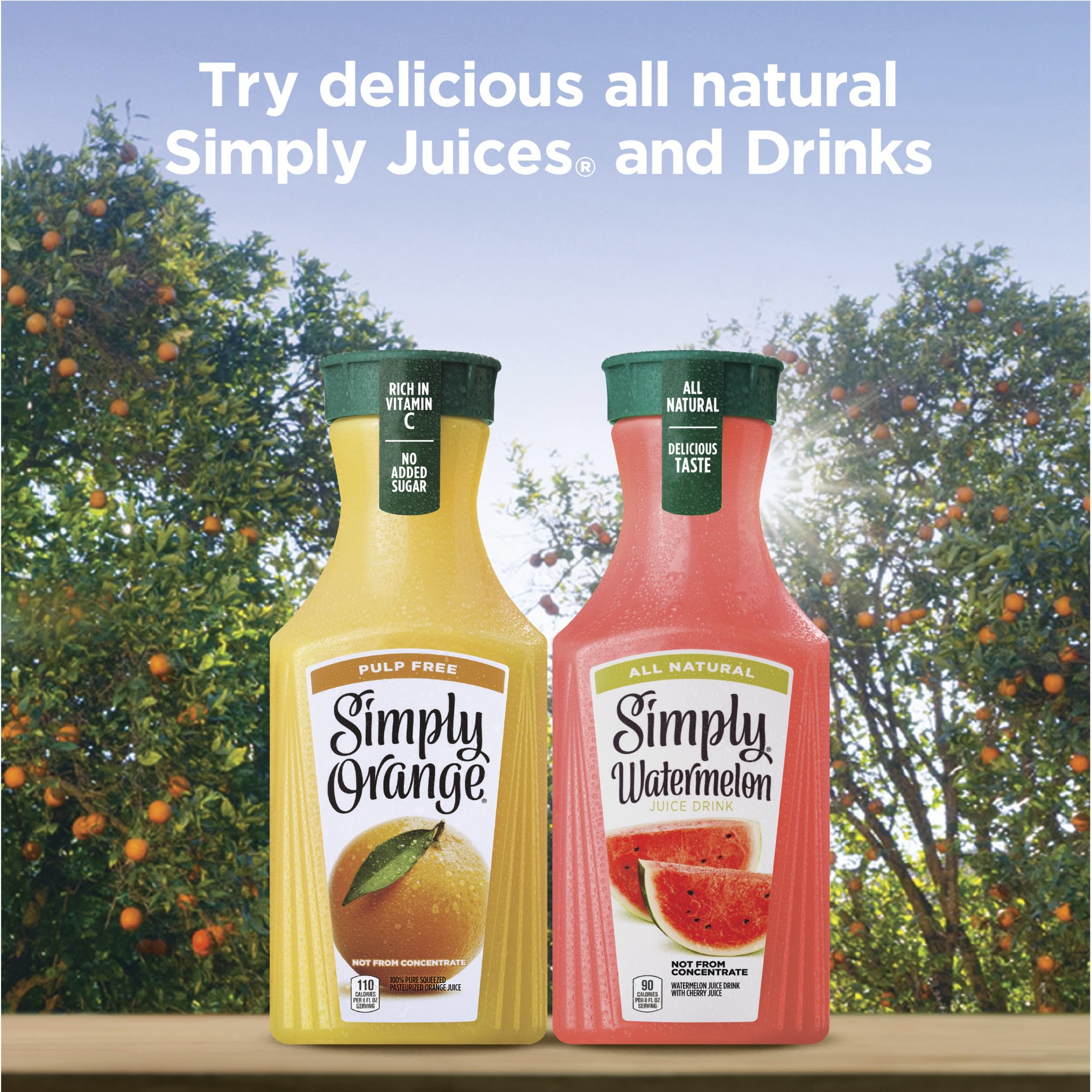 Simply Watermelon Juice Drink 52 Fl Oz Bottle — view 7
