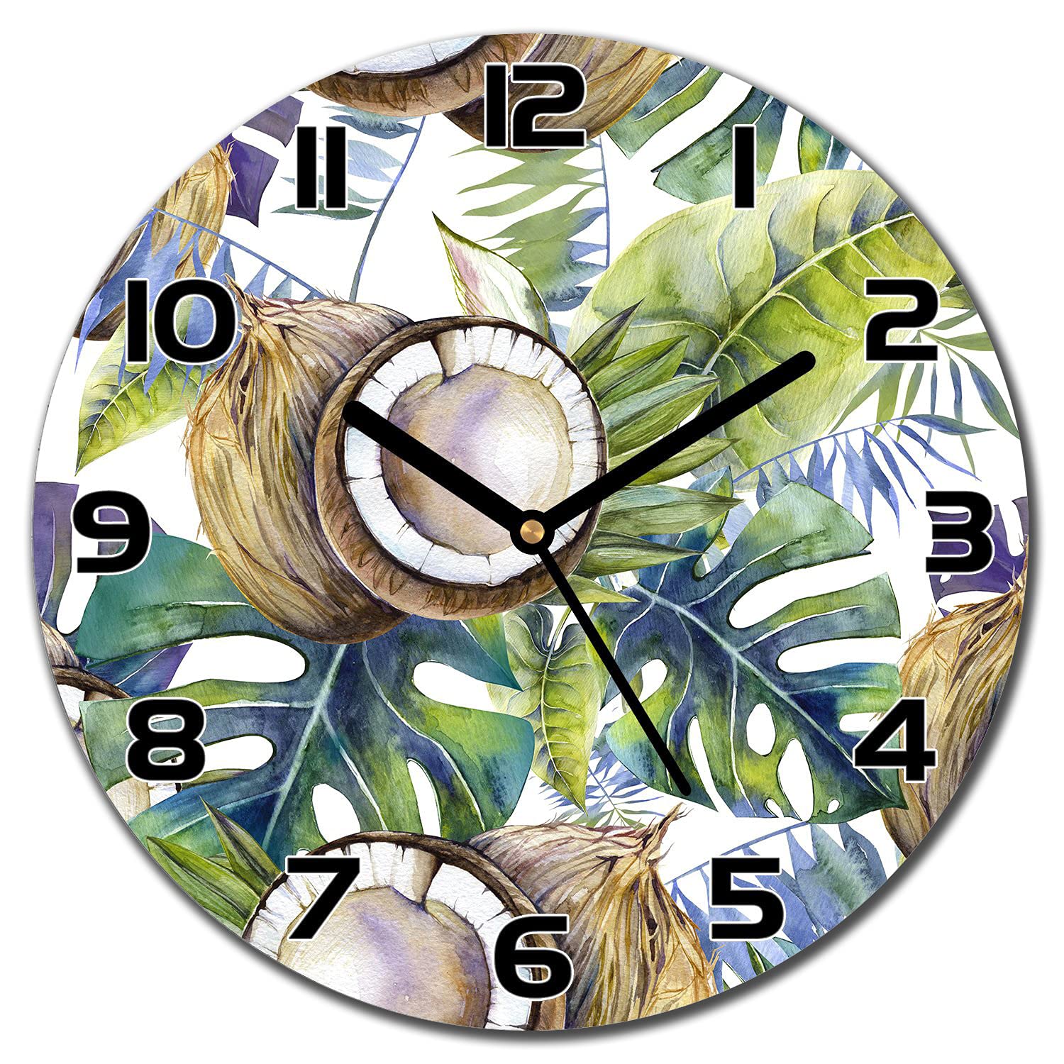 Horloge murale 30 cm silencieuse pour décorer votre salon