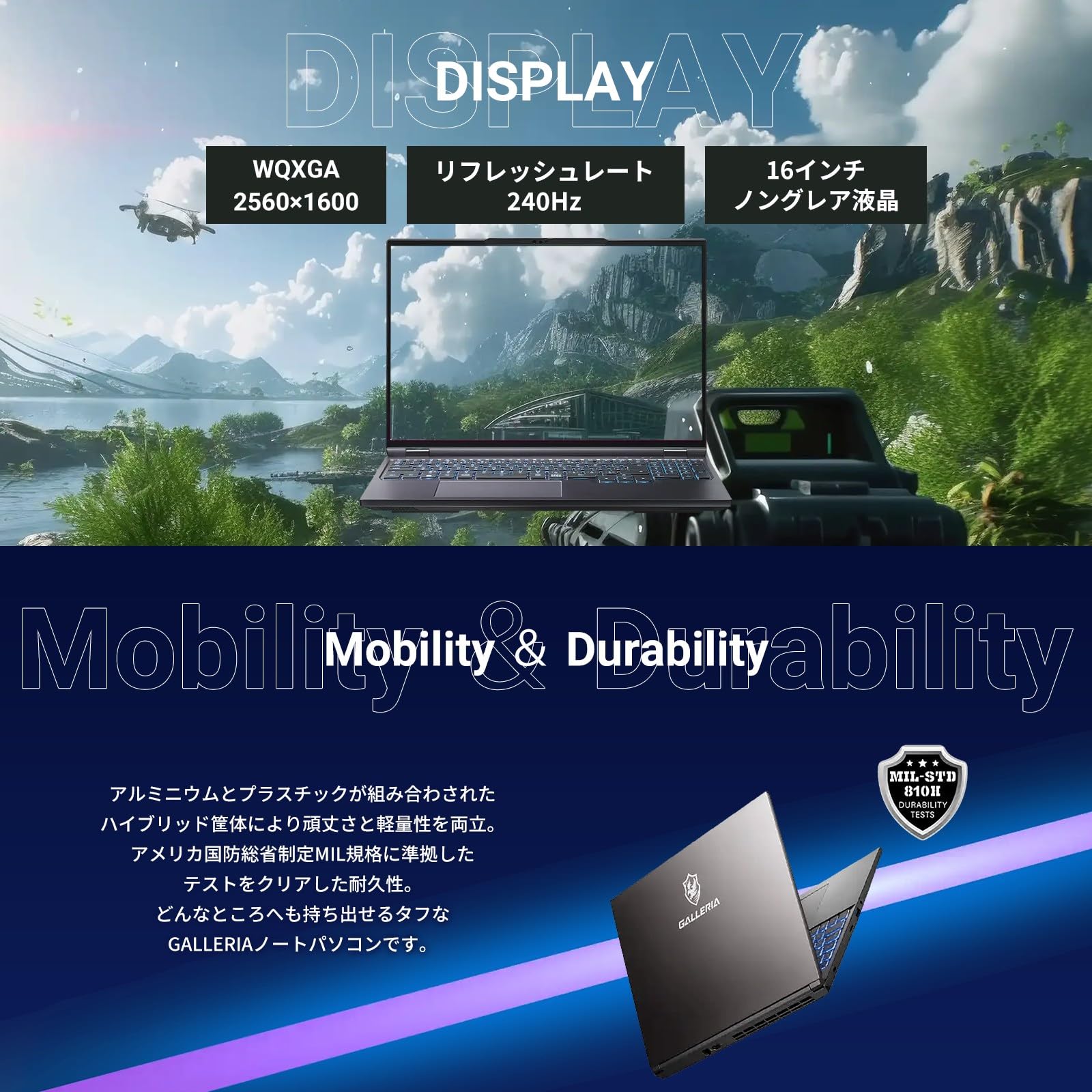【美品】GALLERIA XL7C-R46 / RTX4060 GALLERIA XL7C-R46レビュー｜コスパ抜群のRTX 4060搭載モデル