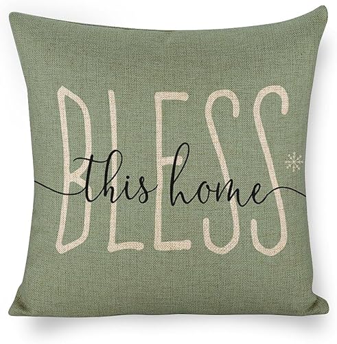 Funda de almohada decorativa de Navidad, regalo de Navidad, fundas de almohada decorativas de otoño, fundas de cojín lumbar suaves para sofá,