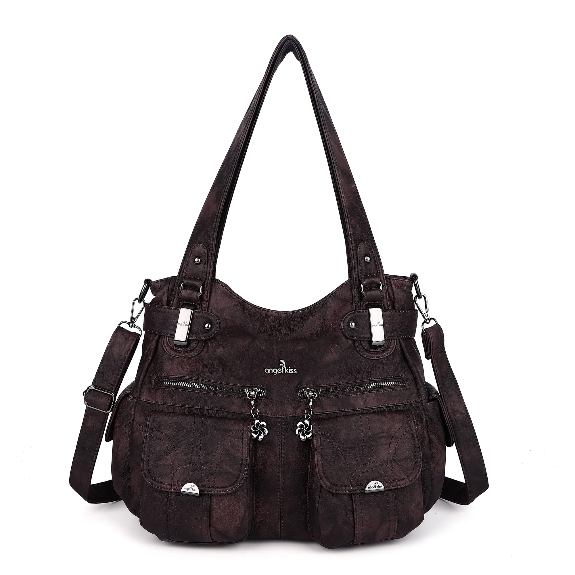 Angel KissWomen Handbag With Crossbody Strap Tote-Hobo-Crossbody